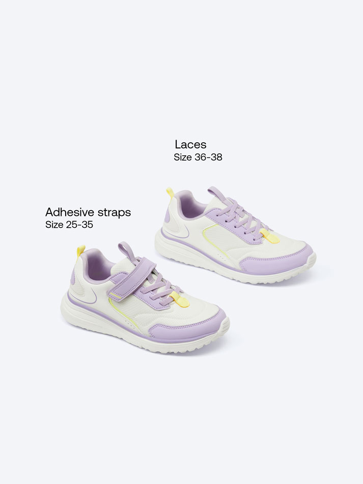 Conjunto de 2 pares de tênis esportivos técnicos - Combinados