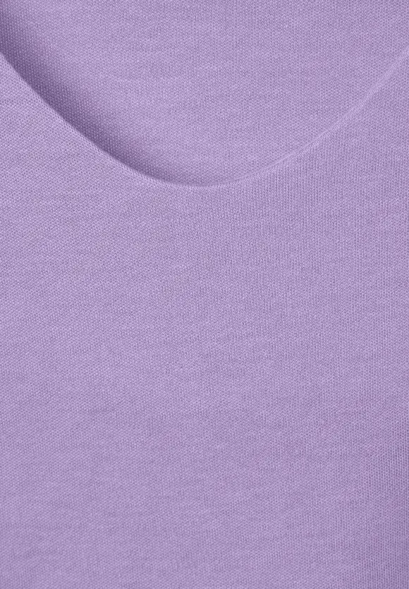 Basic Kurzarmshirt - smell of lavender