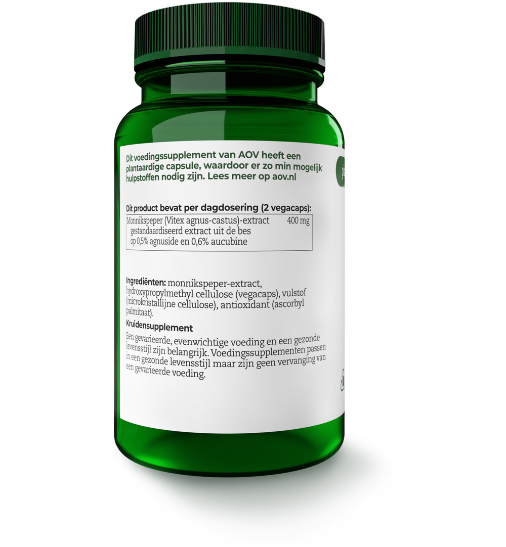 Aov 833 Vitex Agnus Castus (60 vega capsules)