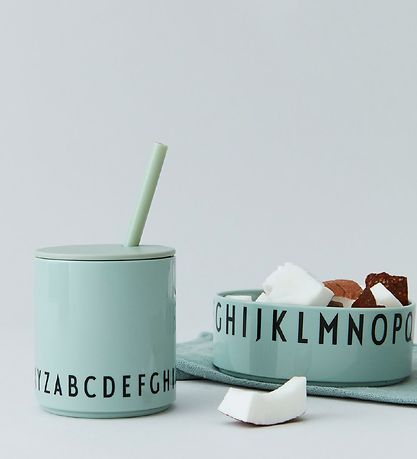 Design Letters Kop - Tritan - Eat & Learn -  Grøn