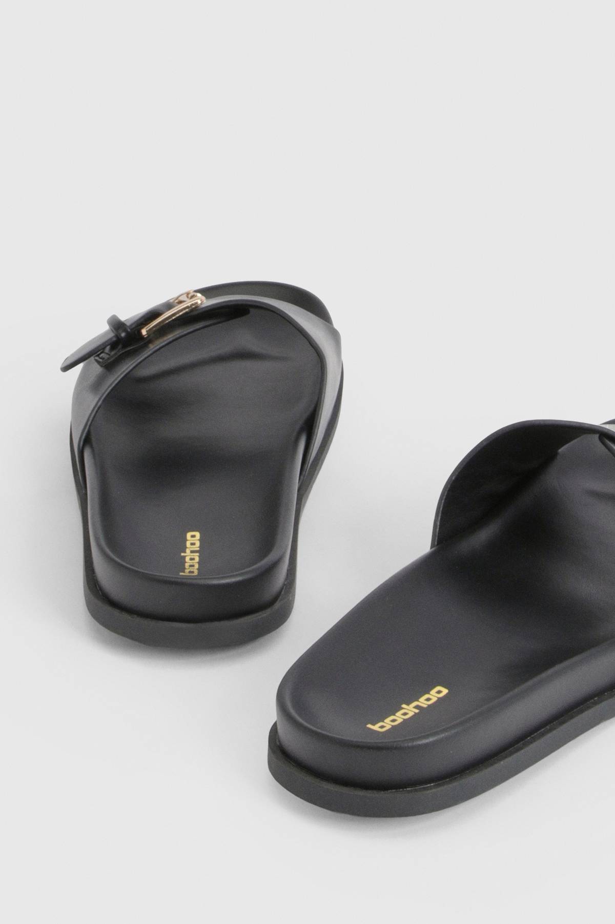 boohoo Sandales Plateformes À Boucle