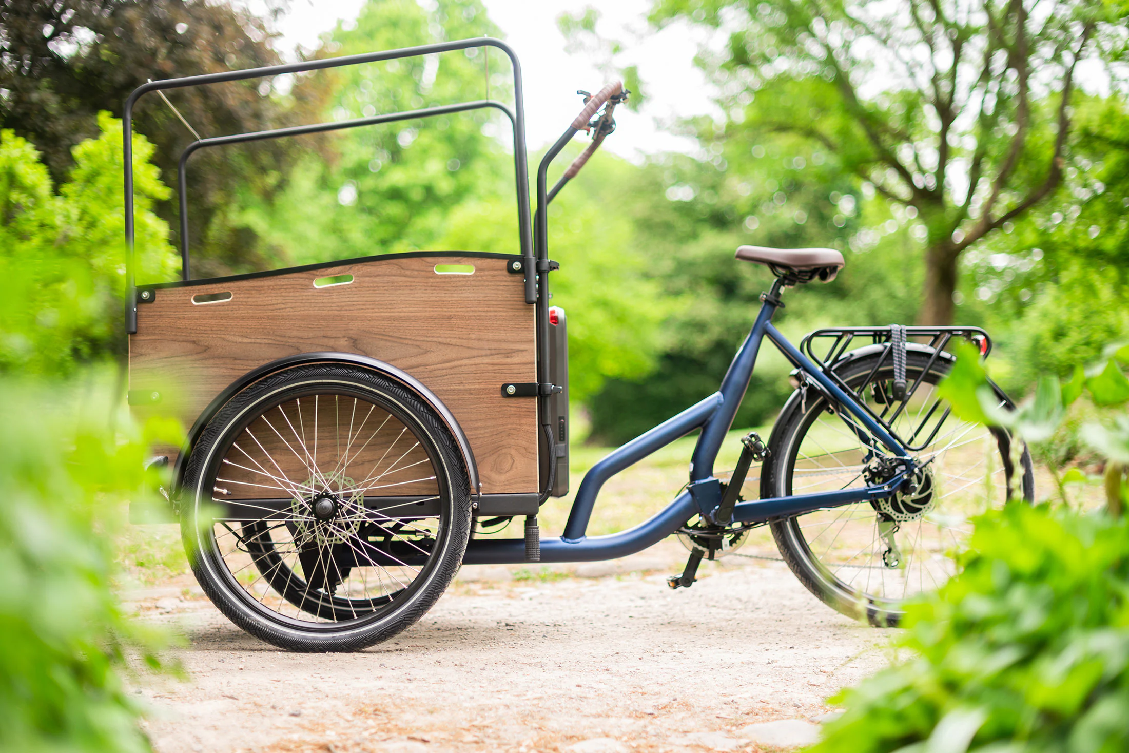 Adore Adore Cargo E-Bike Urban Deluxe blau