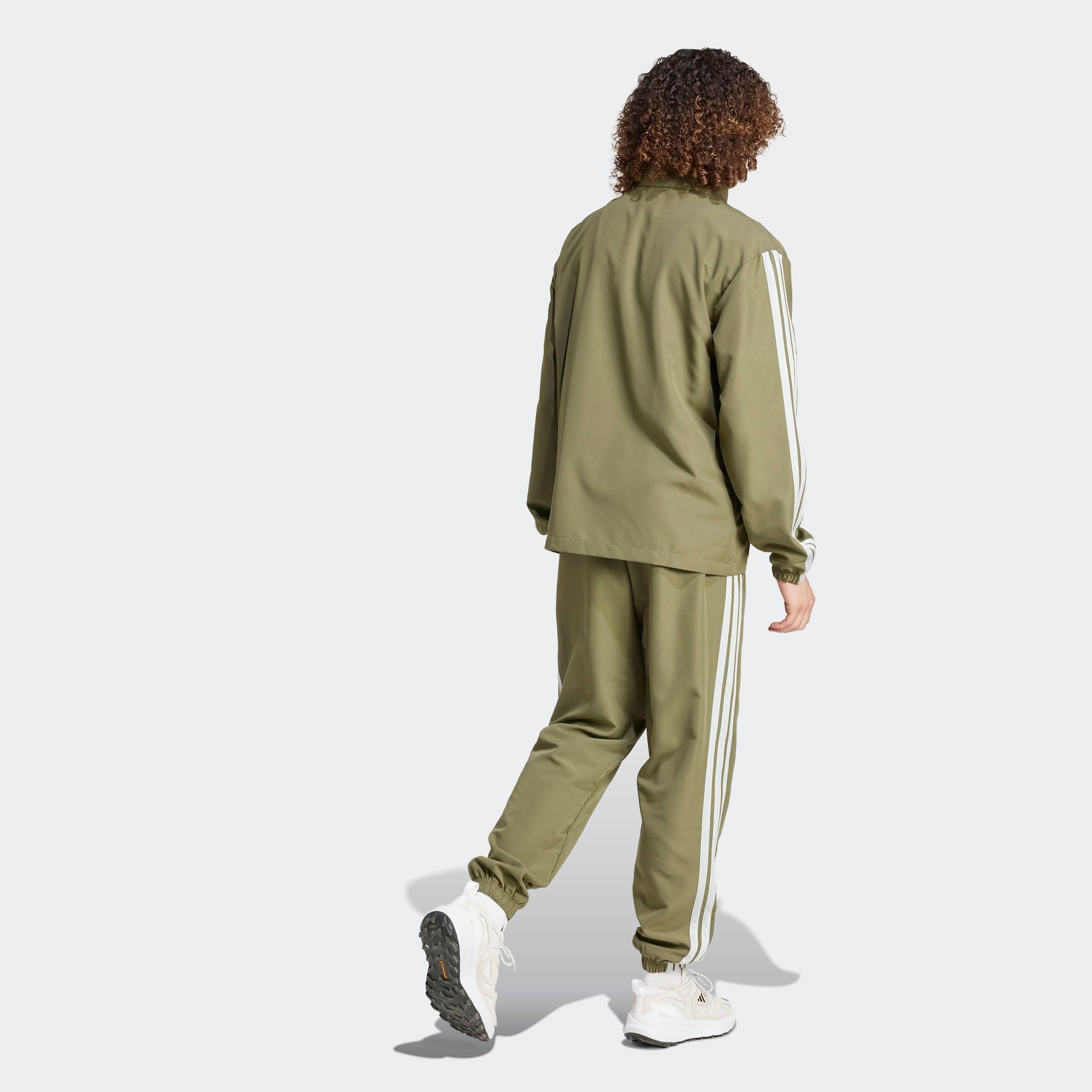 adidas Sportswear Trainingsanzug »M 3S WV TT TS«, 2 Stk. drei Streifen Woven Tracksuit