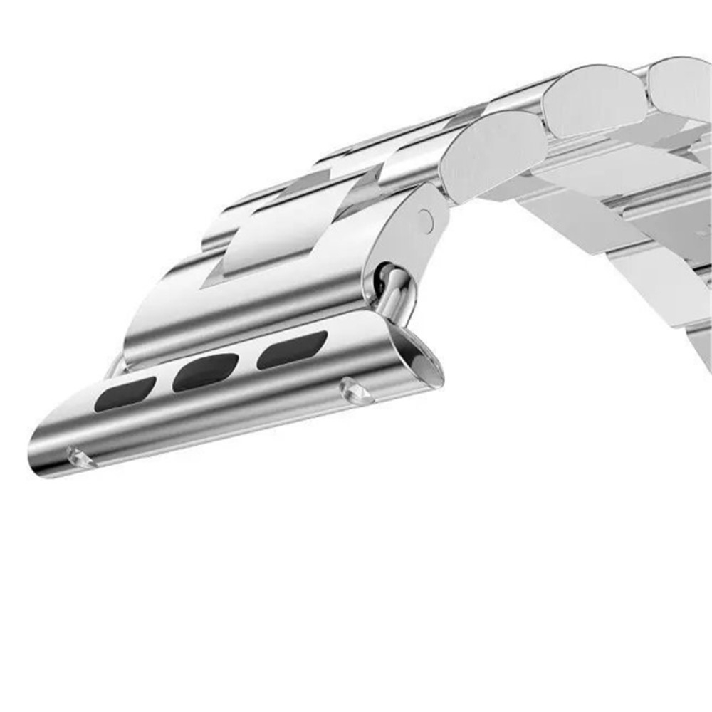 Apple Watch (49/46/45/44 mm) Deluxe Edelstahl Armband - Silber