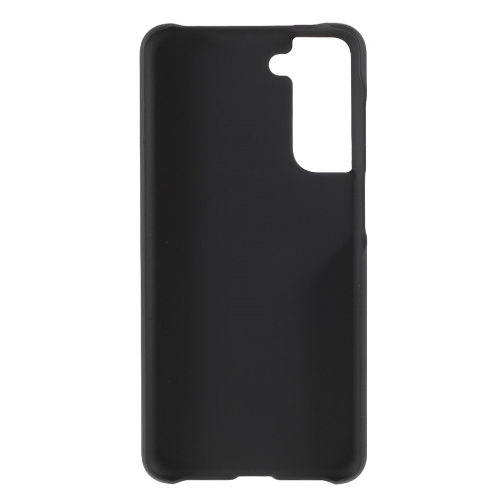 Samsung Galaxy S21 FE 5G Soft Touch Hardcase Schutzhülle - Schwarz (Matt)