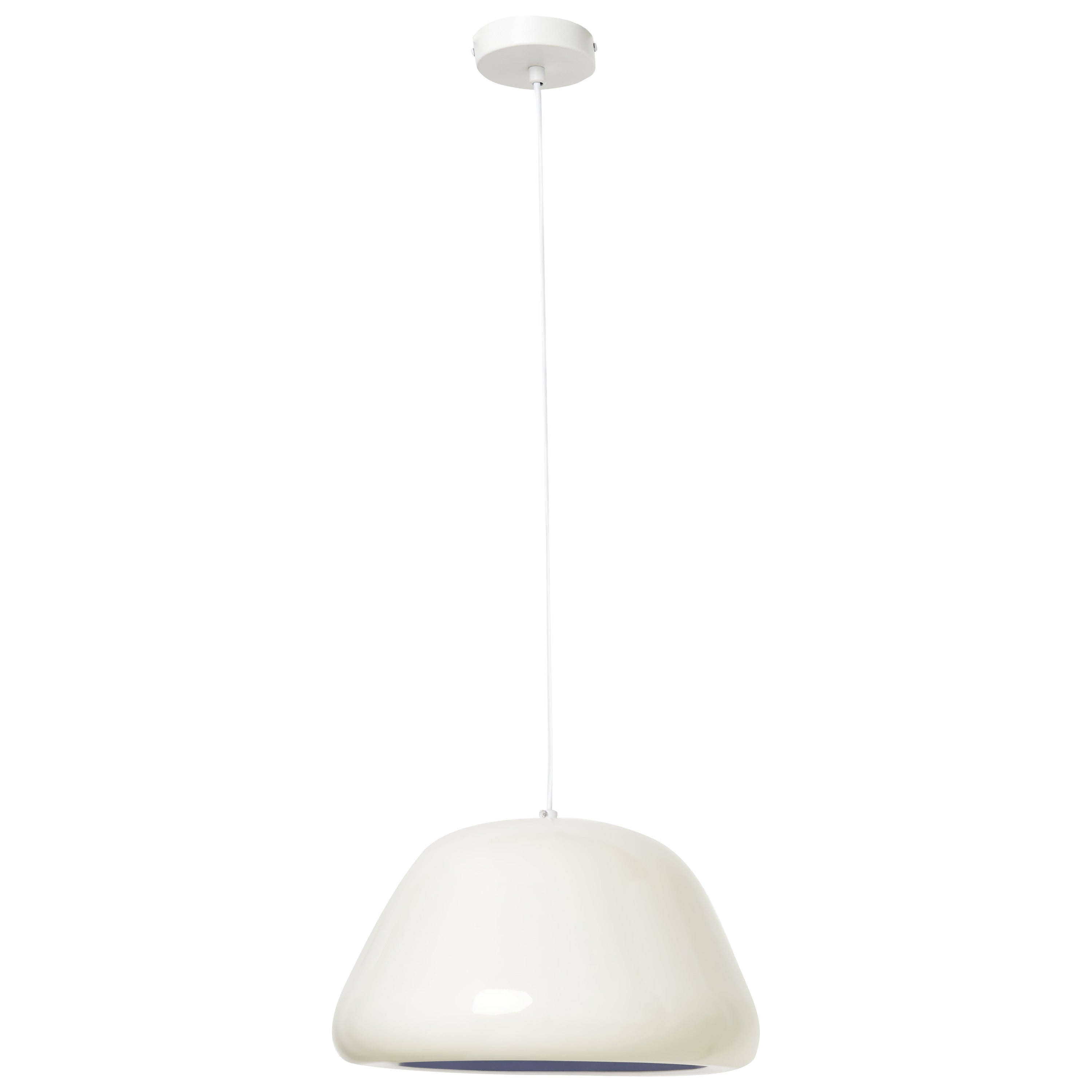 Beliani - JOKU - Hanglamp - Lichtbeige - Bouclé