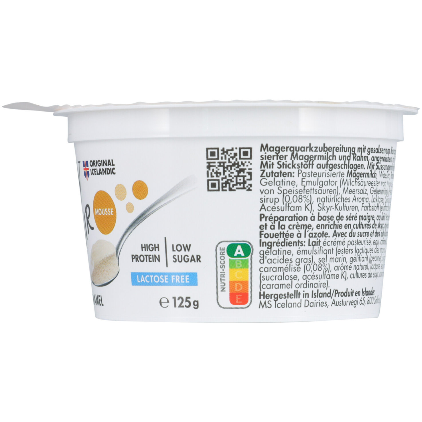 Isey Skyr air Salted Caramel laktosefrei