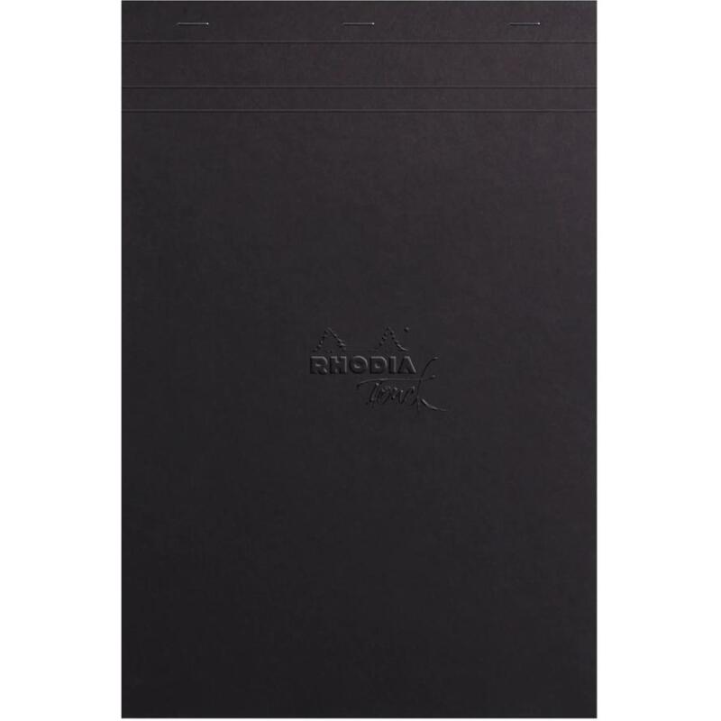 Black Maya pad A4+ 50 feuilles Cross 120 g - Noir