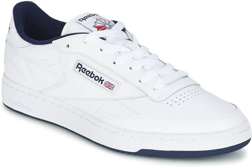 Reebok Classics Club C 85 leren sneakers wit donkerblauw