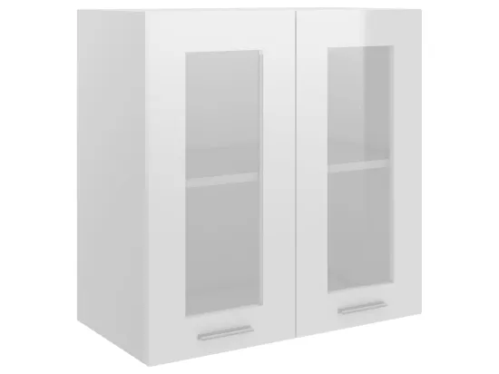 Armoire en verre suspendue 