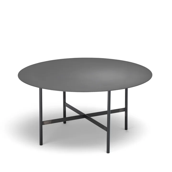 Müller Möbelfabrikation - BETA Beistelltisch, Ø 64 cm, rauch matt