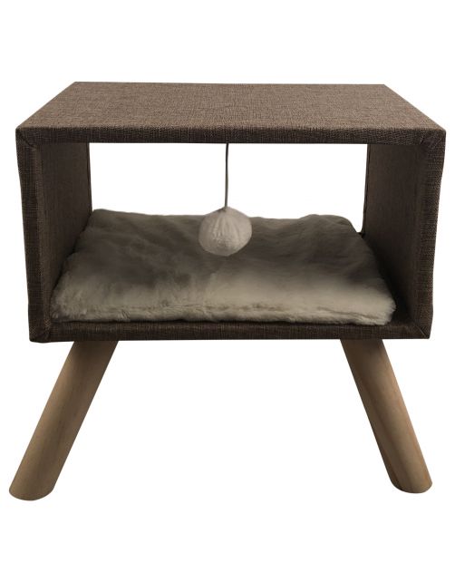Adori Kattenmeubel Iris - Kattenmand - 43.5x30x43.5 cm Bruin