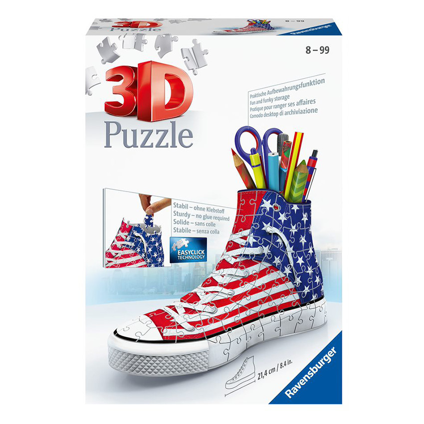 Puzzle 3D Sneaker American Style