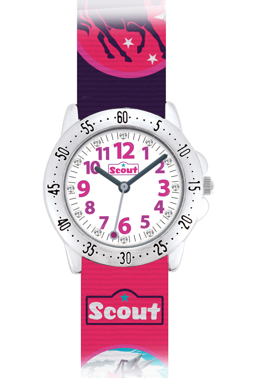 Scout Kinderuhr Pferd 378.015