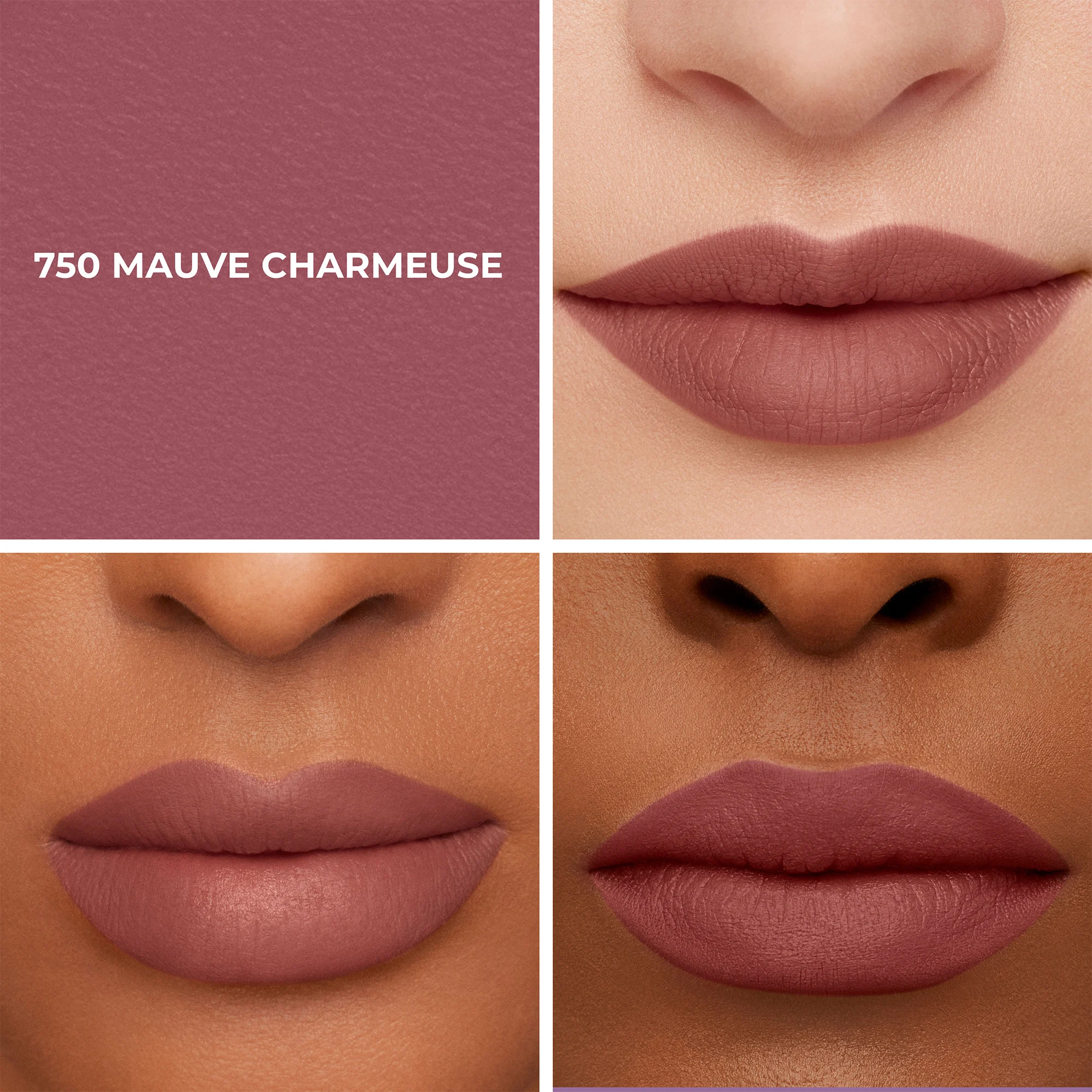 CAVIAR SMOOTHING MATTE LIPSTICK |- 750 Mauve Charmeuse