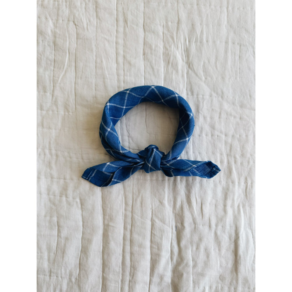 Køb Lalaby Art Blue Eddie Tørklæde