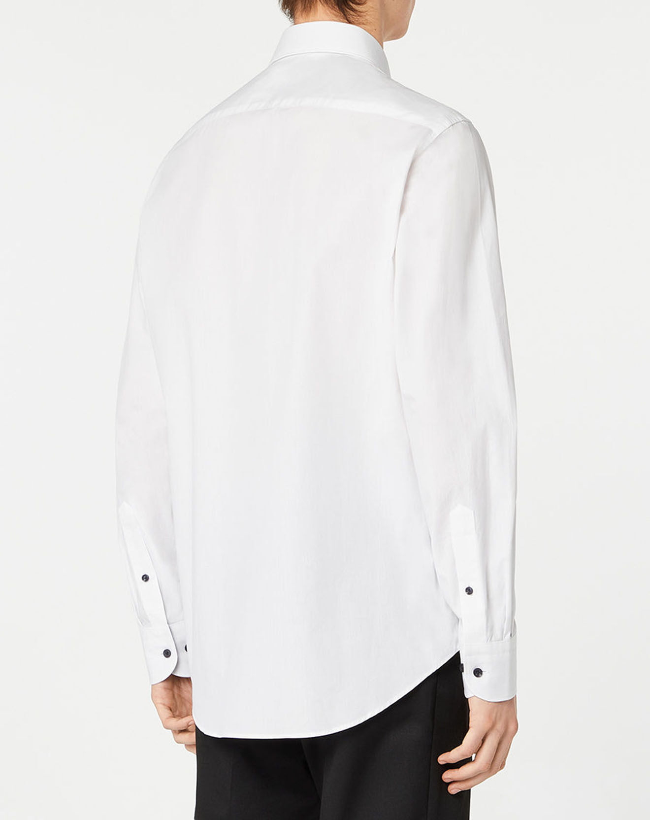 Tommy Hilfiger Chemise droite en Popeline Solid  blanche