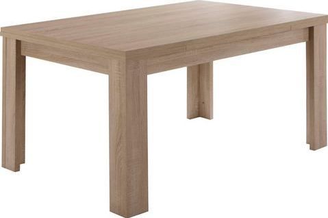 Eettafel - Ongeschaafd Eikenkleur - 110 cm Breed - 60 cm Diep - 78 cm Hoog
