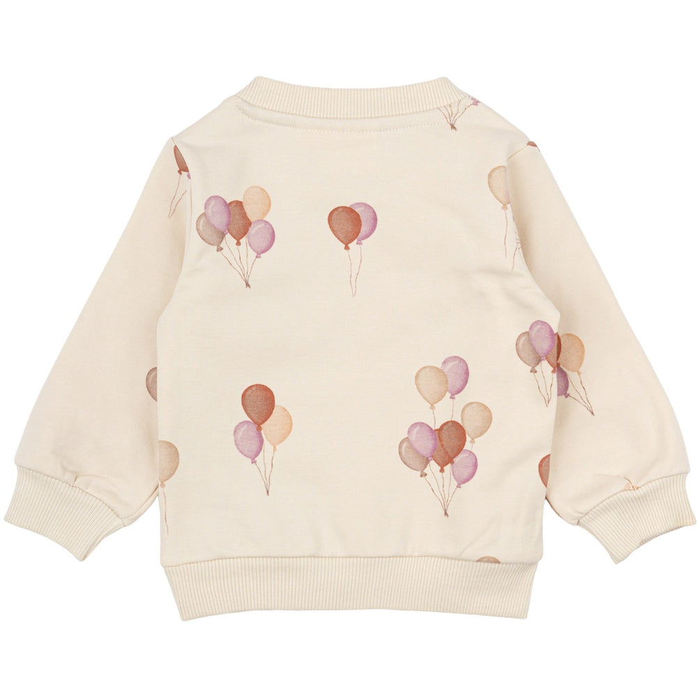 Køb THE NEW Siblings White Swan AOP Nola Sweatshirt