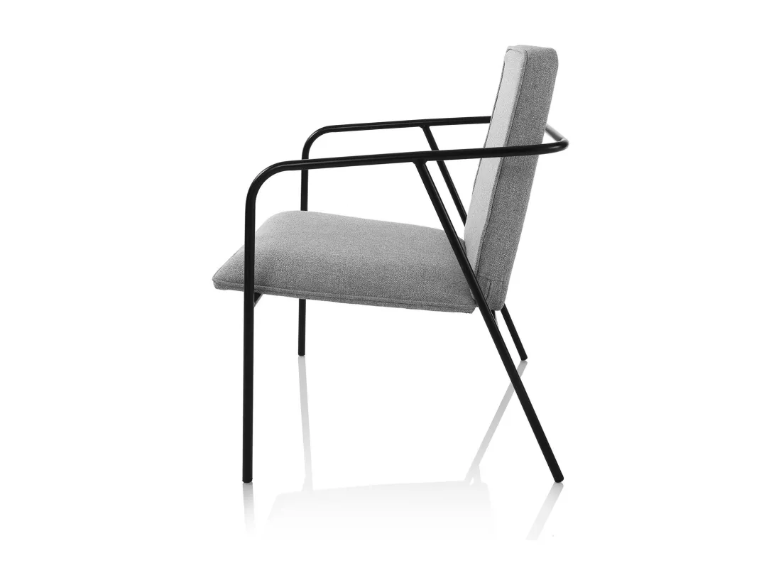 Fauteuil MISYA gris