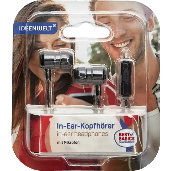 In-Ear-Kopfhörer schwarz