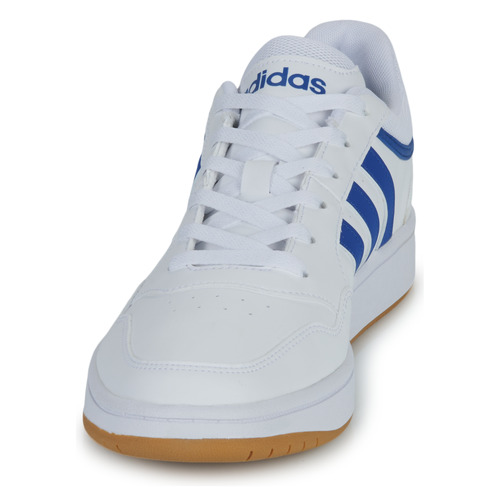 Adidas Sportswear - HOOPS 3.0 - Blanc / Bleu / Gum