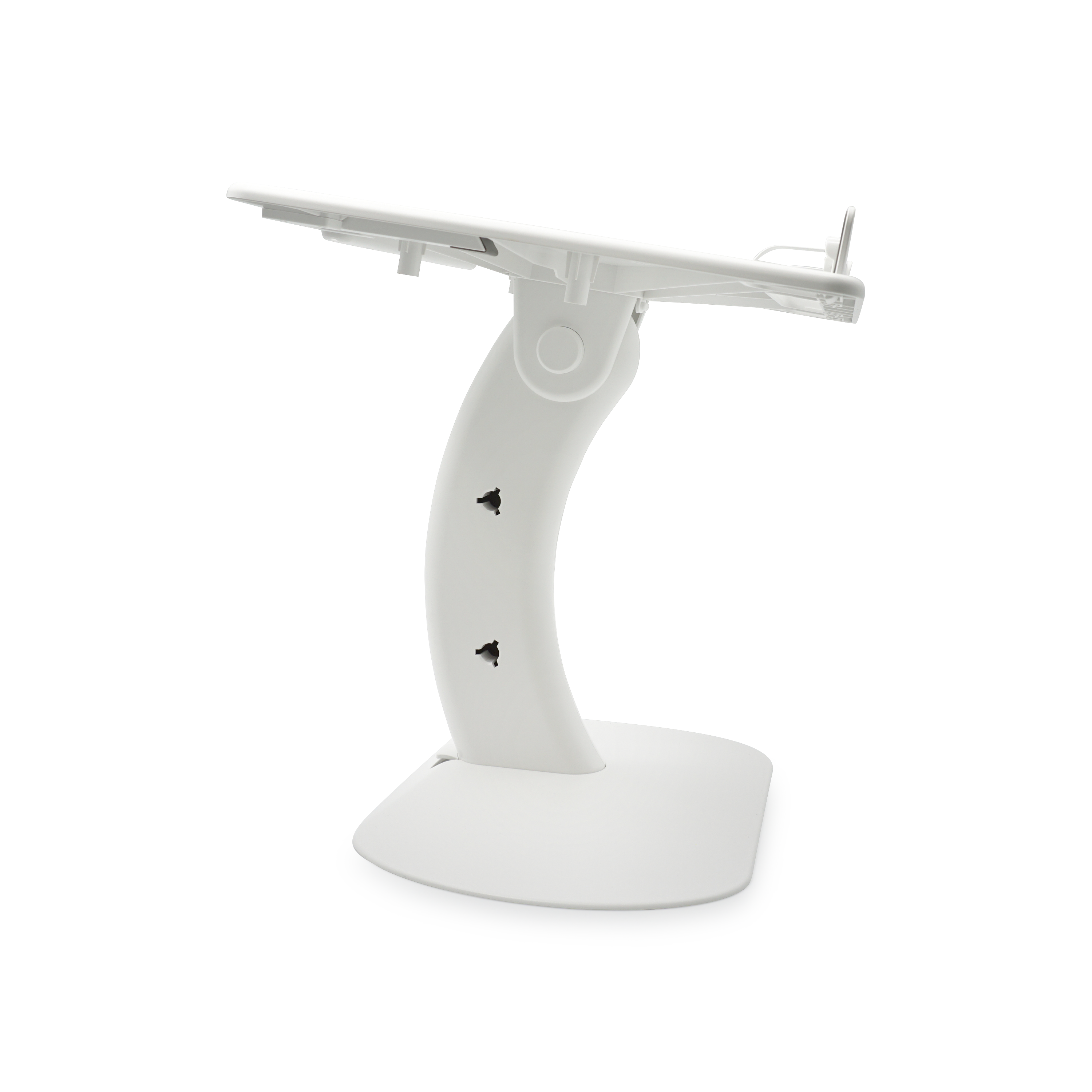 Portable Halterung Verstallbarer Ständer für Laptop / Tablet / Bücher - Weiss