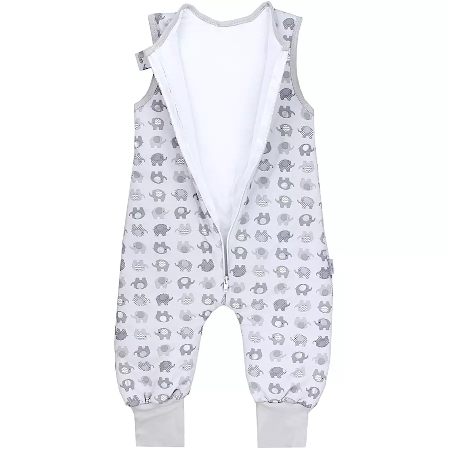 TupTam Baby  Winter Schlafsack mit Beinen 2,5 Tog dunkelgrau