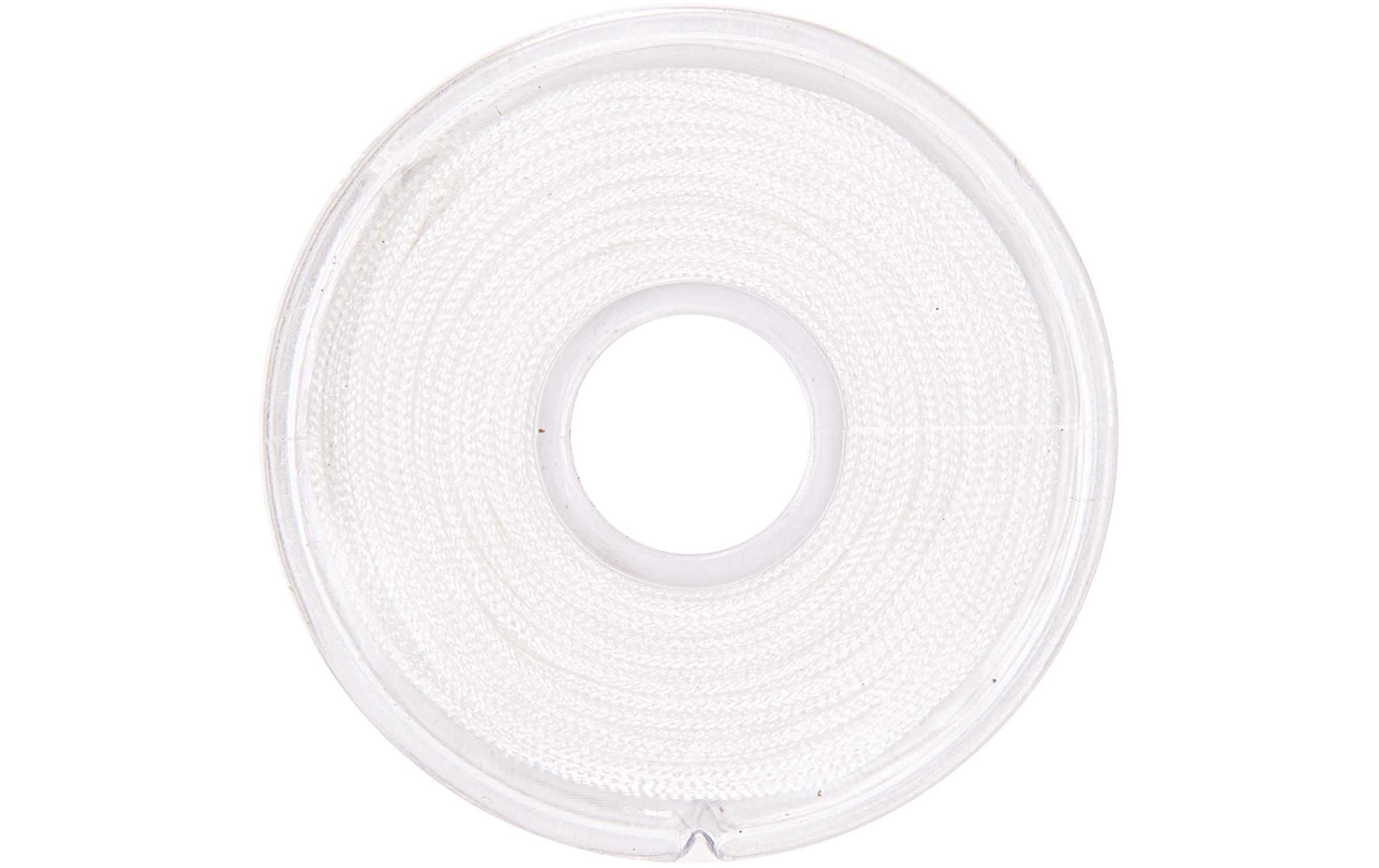 Makramee 1 mm x 10 m, WeissMakrameeband