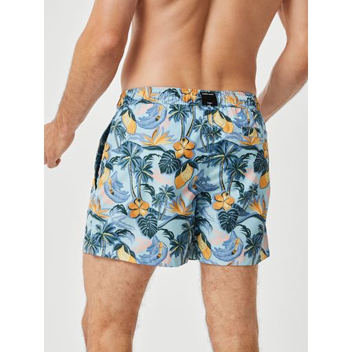 Björn Borg Borg Print Badeshorts, Citrus Beach Big 2, L