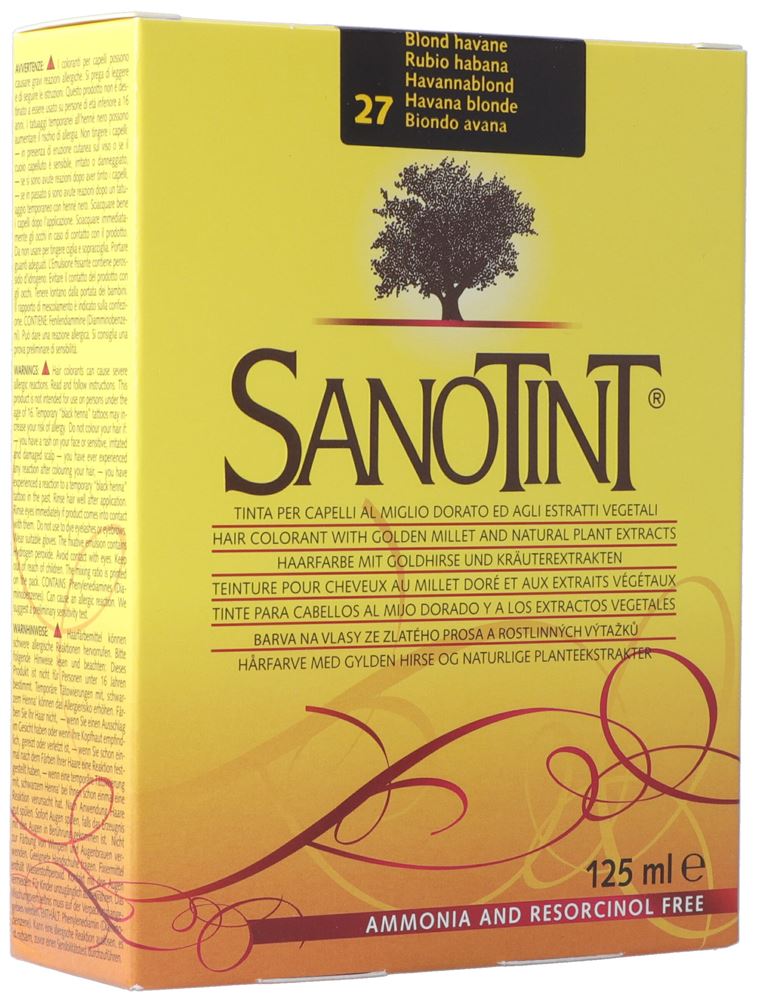SANOTINT Haarfarbe<br>1 Stück, 27 havannablond