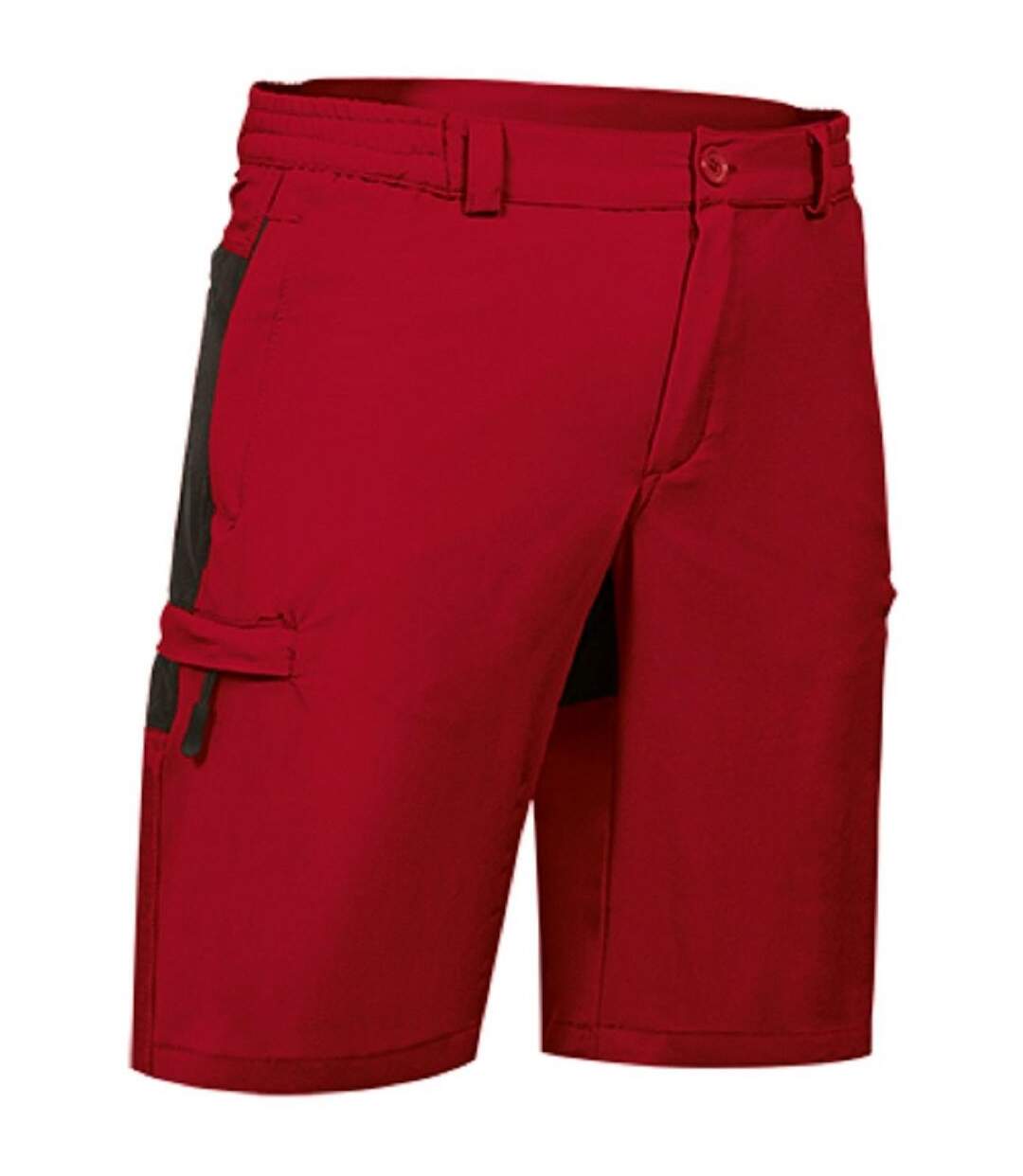 Bermuda trekking homme - QUEBEC - rouge