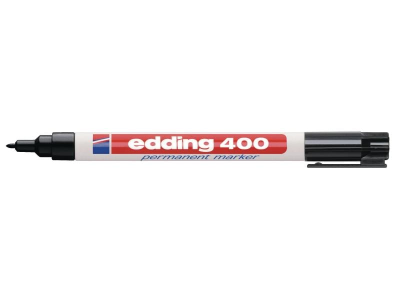 edding Permanent-Marker 400 Schwarz Permanentmarker