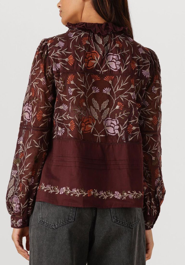 bordeaux antik batik blouses arima blouse