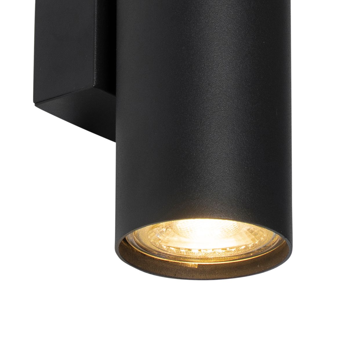 Moderne smart wandlamp zwart incl. 2 Wifi GU10 - Jeana