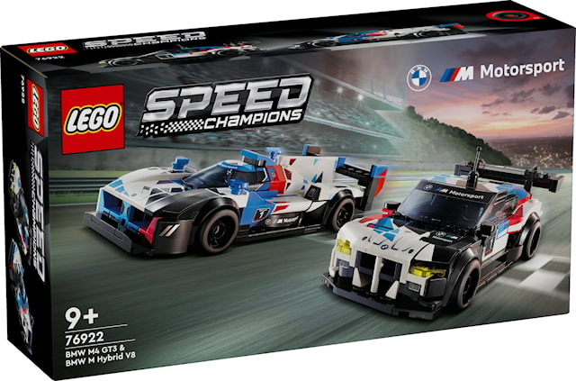 BMW M4 GT3 & BMW M Hybrid V8-racerbil LEGO®  Speed Champions (76922)