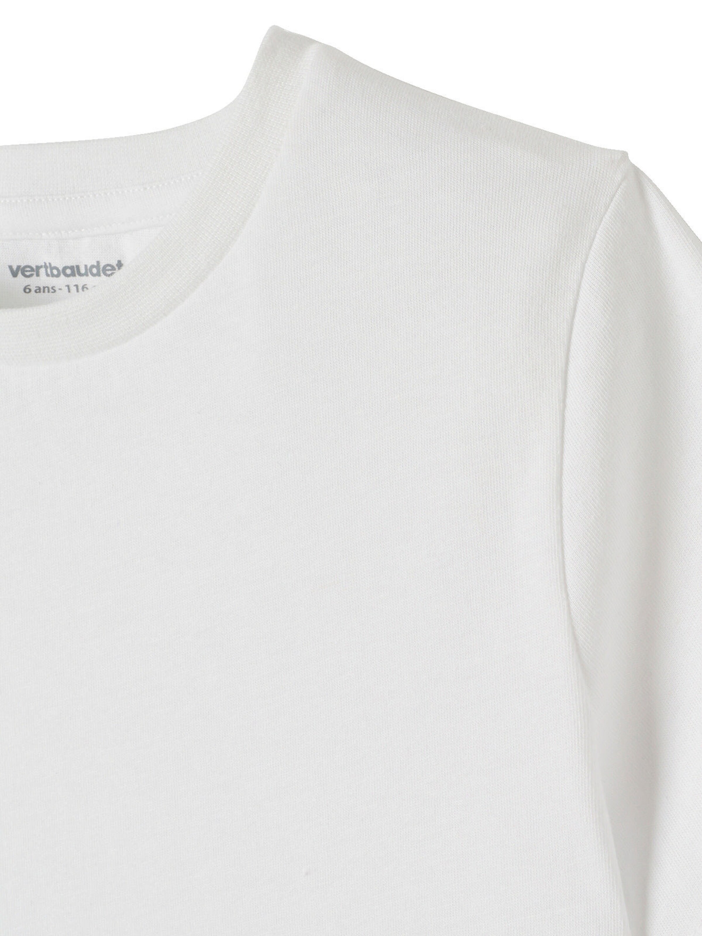 Vertbaudet Jungen T-Shirt BASIC weiß
