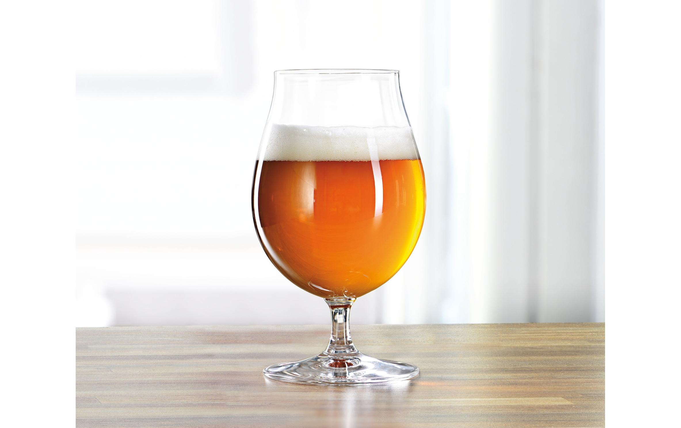Bierglas Classics 440 ml, 4 Stück, TransparentElegantes Biertulpe Set