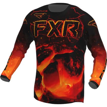 Maillot cross FXR PODIUM MAGMA 2022 - Noir