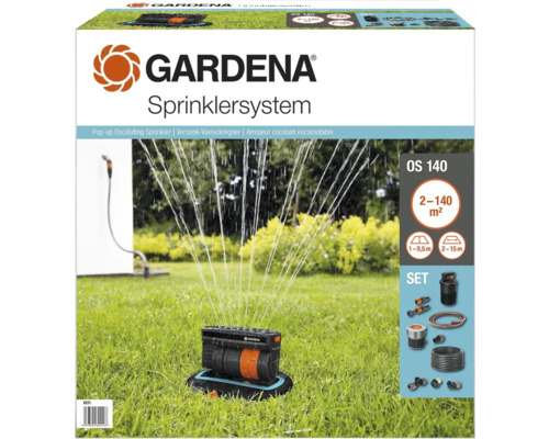 Gardena sproeiersysteemset met verzonken sproeier OS 140