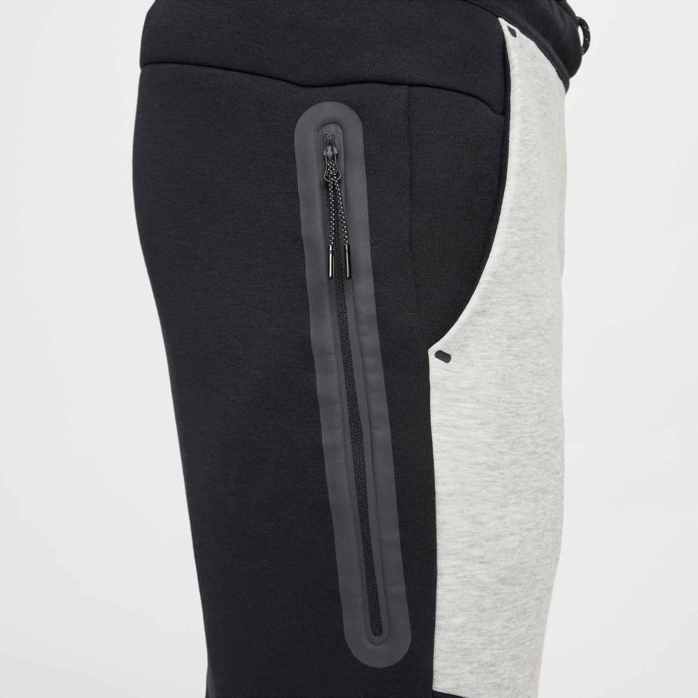 Nike Tech Fleece Sportswear Joggingbroek Zwart Lichtgrijs