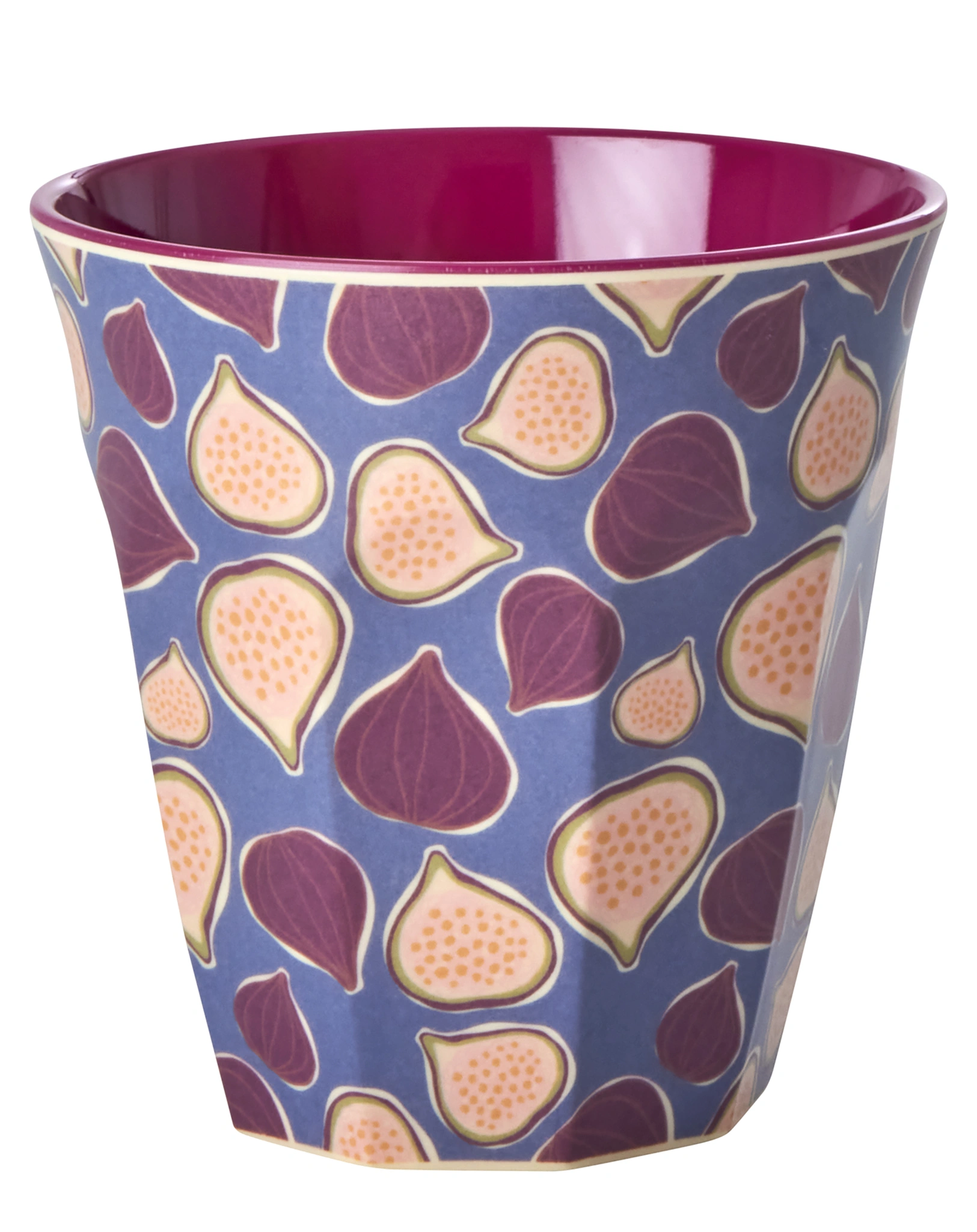 Melamin-Trinkbecher FIGS IN LOVE - TWO TONE medium in purple