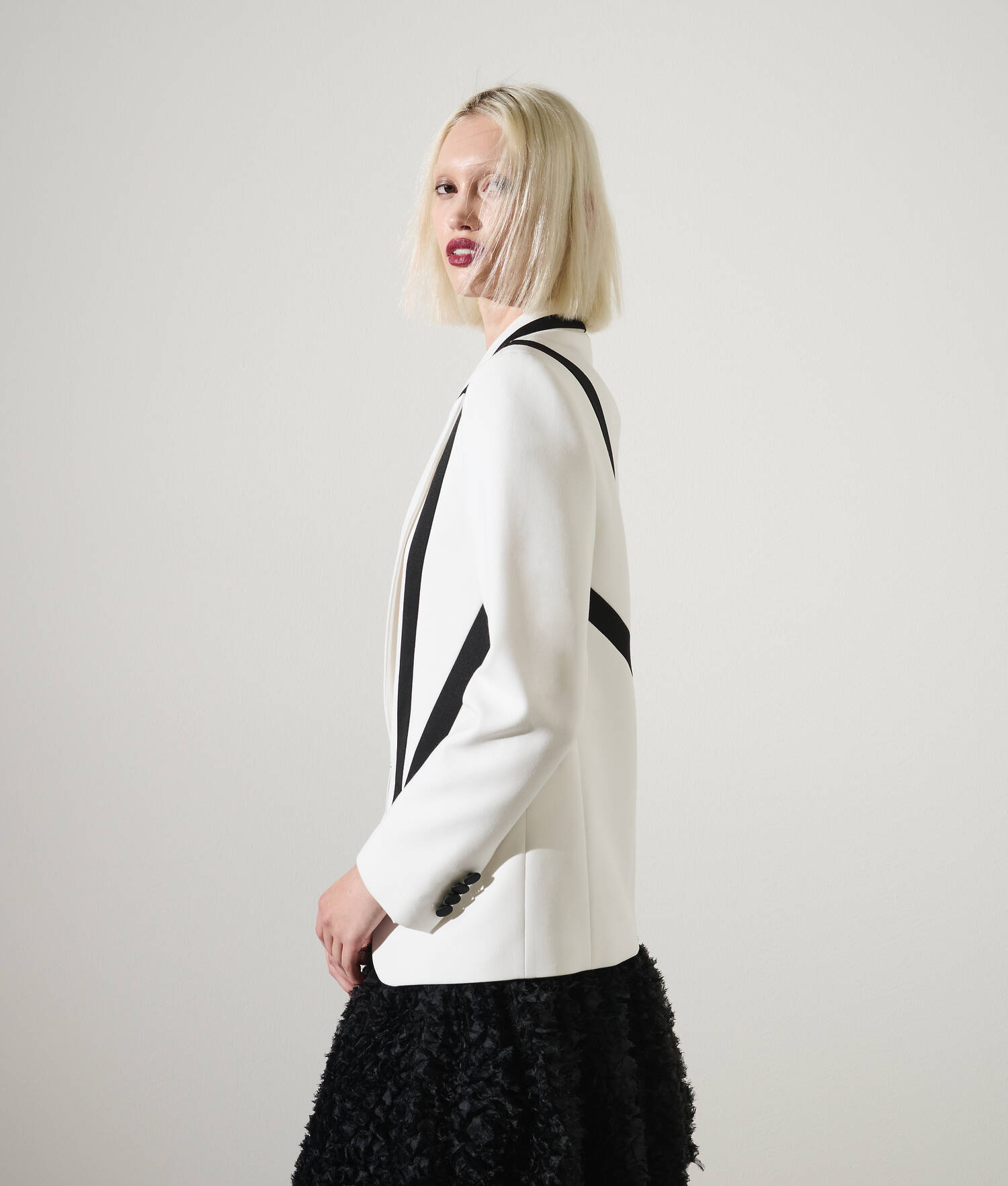 BLAZER À EMPIÈCEMENTS CONTRASTANTS KARL STUDIO