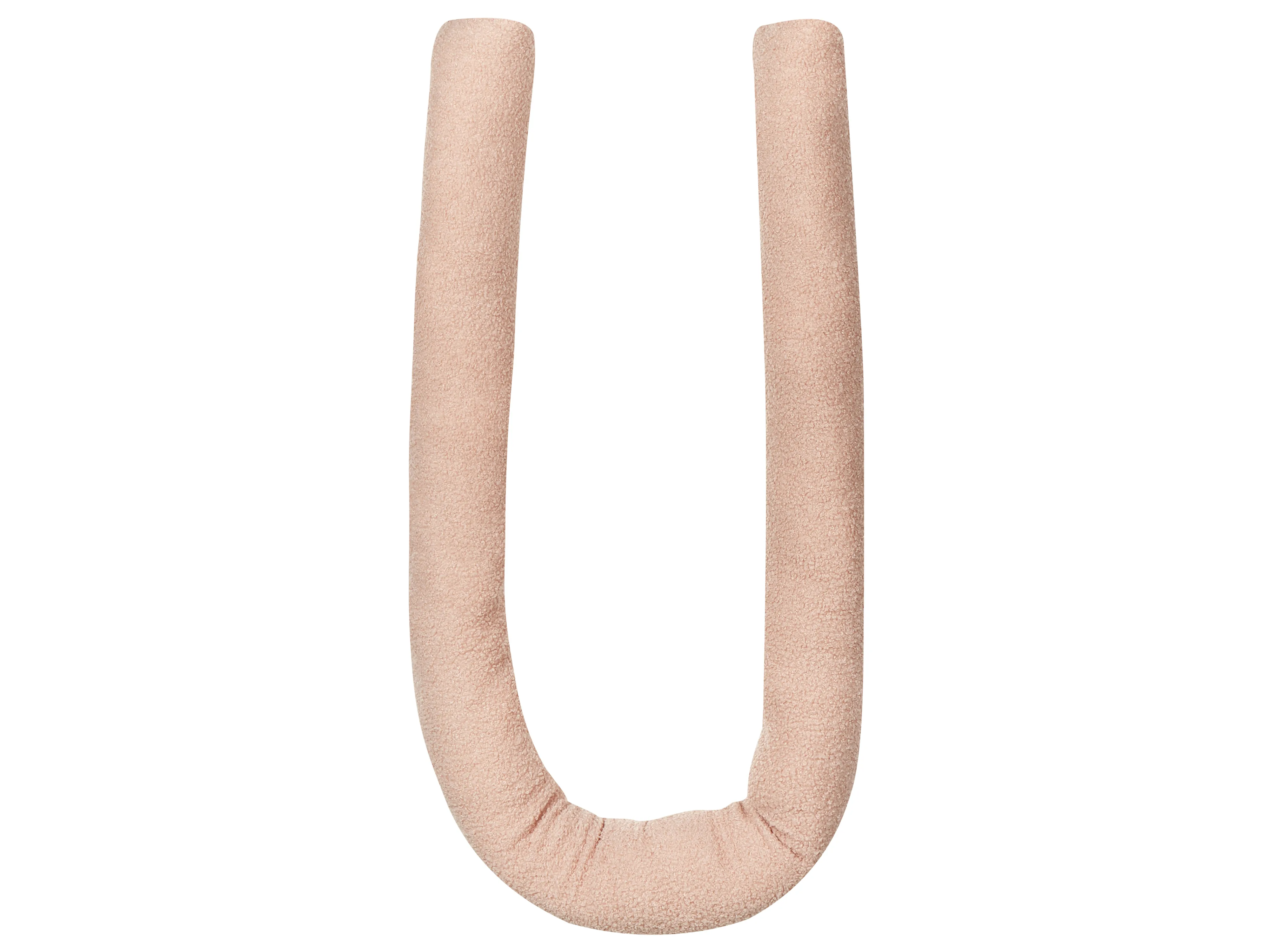 Set van 2 sierkussens GLADIOLUS Bouclé 172 x 14 cm Roze effen