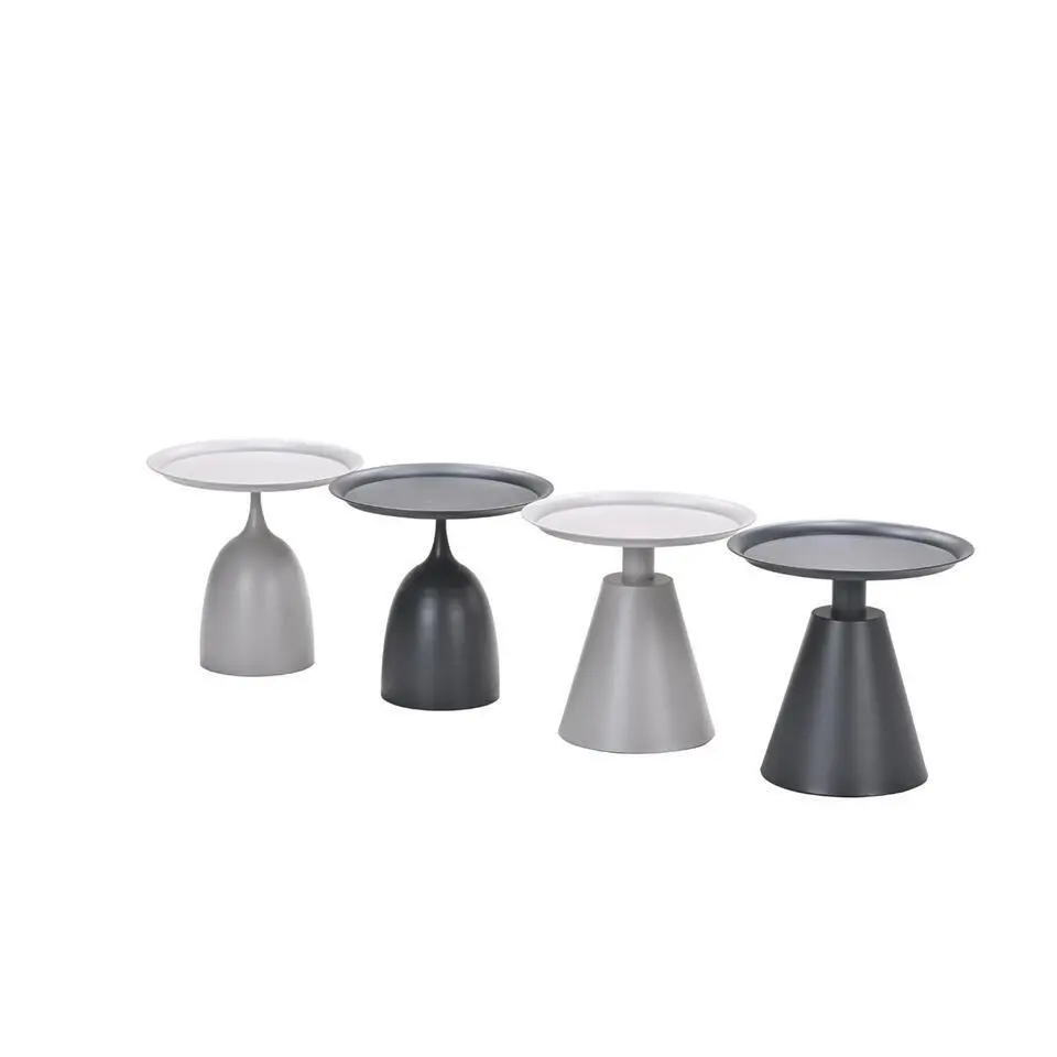 Mioala bijzettafel - diameter 50xH48 cm - taupe