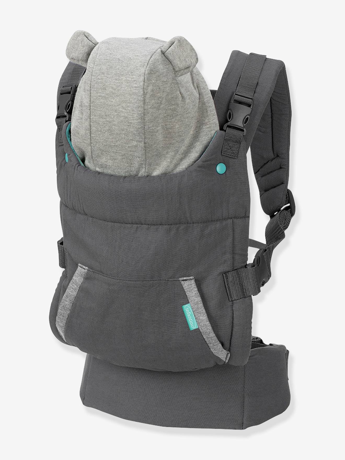 Canguru para Bebê Infantino Cuddle Up, Cinza