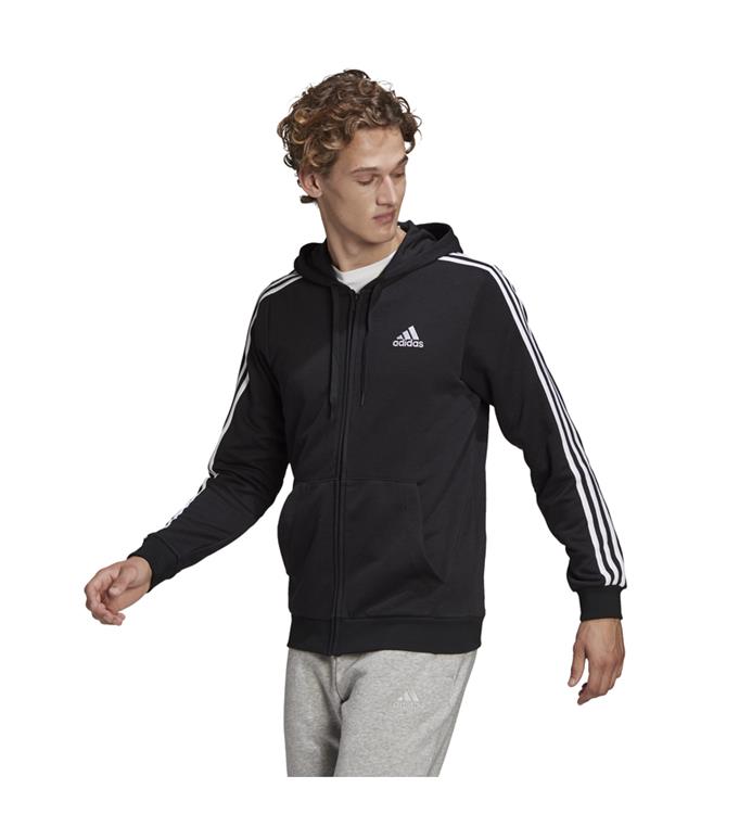 adidas Men 3S French Terry FZ Hoodie