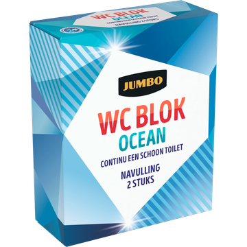 Jumbo WC Blok Ocean Navulling 2 x 40 g