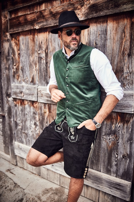 JP 1880 Trachtenhose, echtes Leder, Stickereien