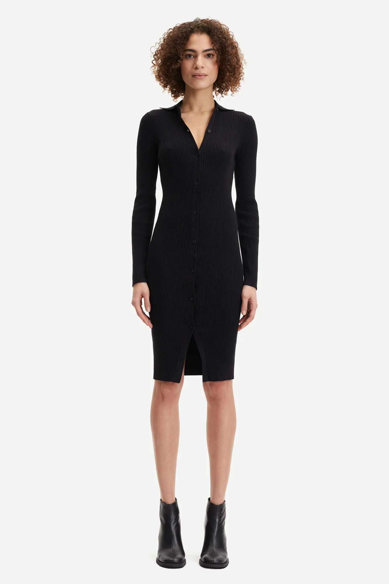 Samsøe Samsøe  Everly lang cardigan - Black
